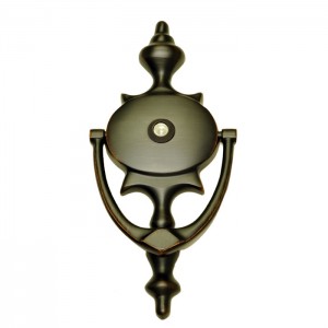 Colonial Door Knocker w/Viewer