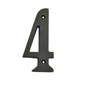 4″ Solid Brass House Numbers