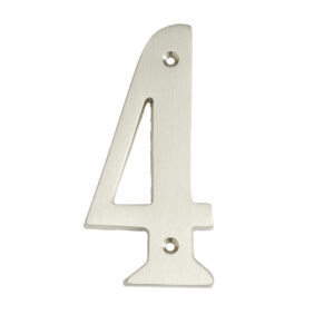 4″ Solid Brass House Numbers