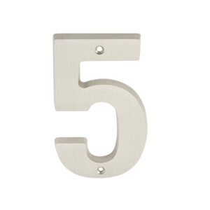 5″ Solid Brass Heavy Cast House Numbers
