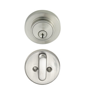 U.L. Round Low-Profile Deadbolts