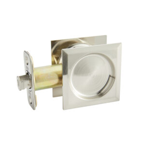 Pocket Door Locks (Round Bore passage) Square Rosette