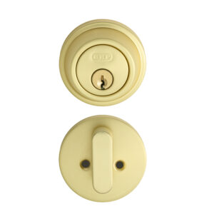 Modern Round Deadbolt