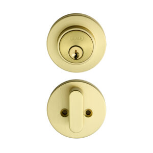 Modern Round Deadbolt