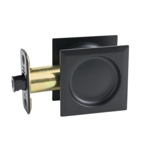 Pocket Door Locks (Round Bore passage) Square Rosette